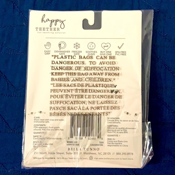 Bella Tunno Teether Neutral - 2pk - Picture 7 of 9